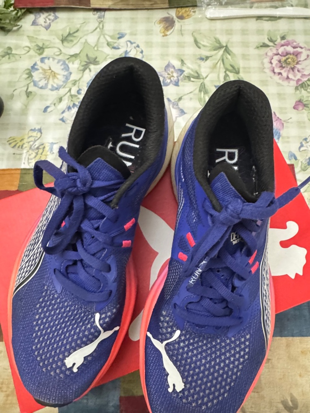 Puma deviete Nitro Running Size 7 good condition